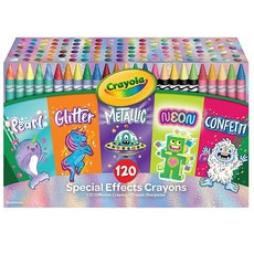 Crayola 특별한 색상의 120가지 크레용.아마존 독점 컬러링 세트 4 7세 를 위한 부활절 선물 - 크레파스룸