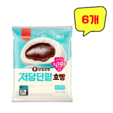 삼립 저당 단팥호빵, 6개, 100g