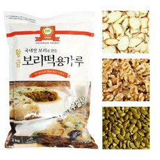 무설탕 보리술빵 만들기세트 (무설탕보리떡용가루1개+호두+아몬드+호박씨), 3.75kg, 1개입