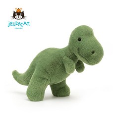 영국 젤리캣 jELLYCAT Fossilly T-rex 티라노사우루스 공룡 인형 28cm, 단일사이즈, T-REX 28cm