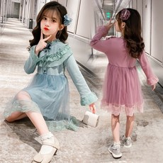 주니어레이스드레스