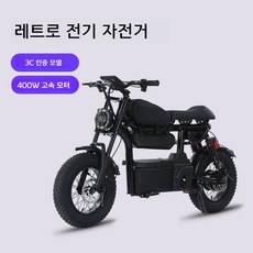 레트로 전기자전거, 48V30A 리튬 배터리, 알루미늄