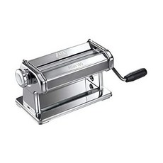 Marcato 8342 Atlas 파스타 반죽 롤러 Made in Italy 180mm 파스타 롤러 핸드 크랭크 및 설명서 포함, Stainless_Wide Pasta Roller 1, Stainless_Wide Pasta Roller 1