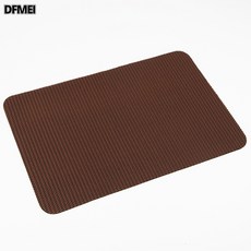 고양이모래매트 반출방지 모래매트 고양이매트 침구매트 애완매트 비점모 방수 내마모 고양이 강아지 범용매트, 레드 브라운, 1개
