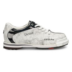 Dexter 여성용 모던 볼링화, Marble/Black, 6.5 Wide, 1개