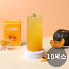 [다신샵] 순호박워터 호박차 10박스(10개x10) / 100%국내산단호박, 단품, 단품