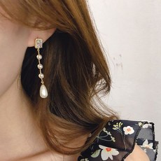 순금진주귀걸이