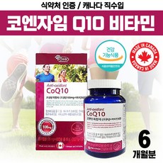 일동레이크GC 캐나다 직수입 식약처 인증 코큐텐 코 엔 자임 Q10 캡슐 청소년 50대 60대 코쿠텐 활기 활력 혈압감소 도움 비타민 A C E B 1 2 6 컴플렉스 멀티 복합 영양 제 100 90캡슐 x 2병