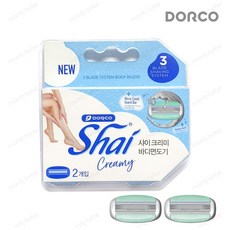 도루코 여성용 샤이 크리미 면도날2입, 1개