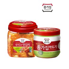 종가집 맛김치 1.2kg (PET) + 깍두기750g(PET)