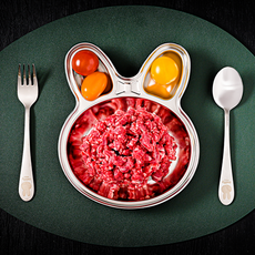 더맛한우 국내산 소고기 이유식 안심 다짐육(냉장) 1++No.9 암소 한우, 300g, 1개