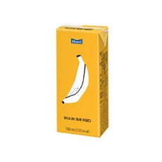 매일 바나나는 원래 하얗다 바나나우유 팩음료 190ml x 20개