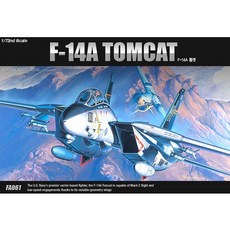 No180/미해군 F-14A톰캣 비행기 프라모델 1/72스케일, 1개