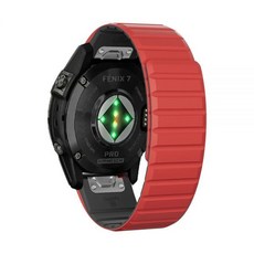 가민피닉스 Garmin Fenix 7 7x6 6X Pro 5X 5 Pro용 자석 실리콘 스트랩 Gen 2 Enduro Descent Mk1 밴드용 퀵 핏 팔찌 22mm 26mm