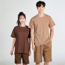 하비마트_남여공용 찜질 마사지복 세트(178-179SET) 찜질복상하의 헬스장상하복 병원검사복 물리치료복 스파용옷+habi훽