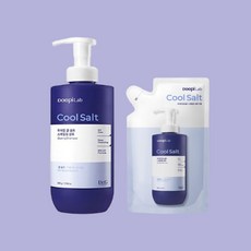 닥터지 두피랩 쿨 솔트 스케일링 샴푸 500g+500g