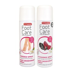 티타니아 발냄새 / 신발냄새 제거 스프레이 2종세트 200ml, 1세트, 2개입