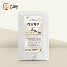 윤고집 국내산 찹쌀가루, 2개, 500g