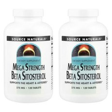 소스내츄럴스 메가 스트랭스 베타 시토스테롤 375mg 타블렛, 240정, 2개
