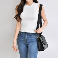 1+1 라운드 데일리 기본 민소매 니트나시