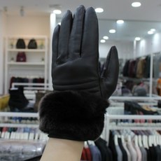 올리비아하슬러 양가죽토끼털장갑OH9WF4101