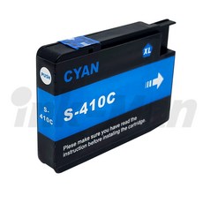 잉크맨 K410 C410 M410 Y410 호환 카트리지 / 삼성 SL-J2920W SL-2960FW 프린터 복합기 호환 / INK-K410 C410 M410 Y410 재생 잉크, C410 호환카트리지