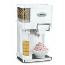 cuisinart ice-45 디스켓에 혼합 1-1/2 쿼트 아이스크림 머신 화이트