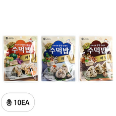 맛있는풍경 주먹밥 야채 + 버섯 + 해물, 10세트