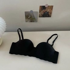 방지 여성 심리스 처짐 하프 속옷 브라 지지대 누드 클라우드 무선 컵 Luvixa 수집