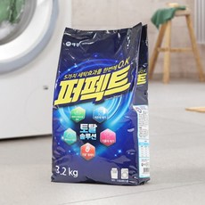 [애경] 퍼펙트 6솔루션 리필 3.2kg 분말세제, 1개