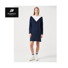 [갤러리아] beanpolesport[빈폴스포츠] 19FW 여성 브이 컬러 블록 원피스 (BO9841E11)