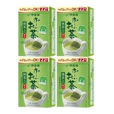 일본 오이오차 녹차 티백 20팩입 x 4개, 20개입, 1.8g