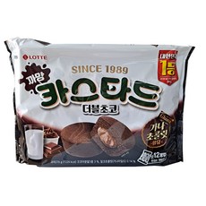 카스타드 까망 더블초코 276g x 4개 무배