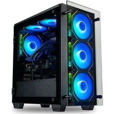 강화된 PC Stratos Micro Gaming Desktop NVIDIA GeForce RTX 4070 Intel 12 Core i712700KF 프로세서 32GB DDR5, 14th Gen | 4080 S | 32GB | 1TB - 인텔i712700