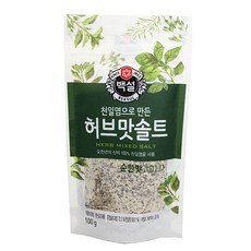 (무)백설 순한허브맛솔트 100g, 10개