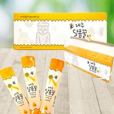 식탁로드 제주도 일회용 벌꿀스틱 야생화 사양벌꿀 허니스틱 답례품 100개입