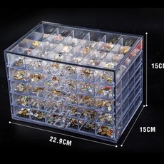 티파니네일 5단케이스, 1개, 120칸 5단 케이스