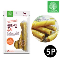 더내추럴 오리지널 콜라겐 스틱 16cm 5개, 단일 수량