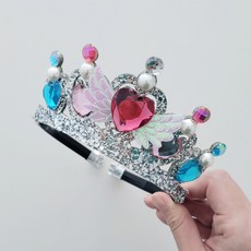 왕관귀걸이머리띠