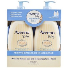 아비노 베이비 데일리 대용량 모이스춰 로션 532mL 2팩 aveeno, 2개