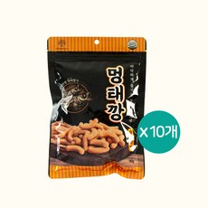 멍태깡 애견 간식 강아지 바삭한 스낵 /동태 새우 첨가, 10개, 90g