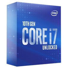 INTEL CPU BX8070110700K Core i7-10700K 프로세서 3.80GHz(5.10 GHz) 16MB 캐시 8코어 일본 정규 유통 상품, CPU + GIGABYTE Motherboard - 10700k