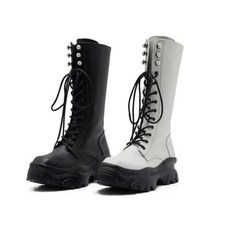 레이스업워커소가죽