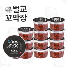 가든포레스트 순수 국내산 원재료 벌교 양념꼬막장150g x 12팩