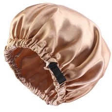 Satin Bonnets 슬리핑 캡 실크 안감 슬립 캡 나이트 모자 실크 헤드웨어 광택 롱 헤어 케어 여성