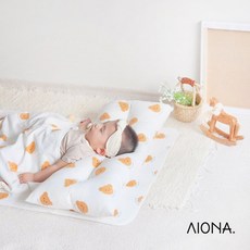 시오나 럭키베어 더블 롱 쿠션