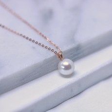 14k진주목걸이
