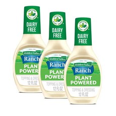 히든벨리 오리지널 식물성 파우더 랜치 샐러드 드레싱 앤 토핑 Hidden Valley Plant Powered Ranch, 3개, 355ml