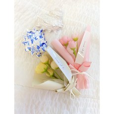 미니 납골당 조화 봉안당 추석 설날 명절 성묘 라넌 꽃다발, 노랑라넌