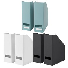 [이케아] TJENA 파일꽂이2p, 화이트_702.919.96